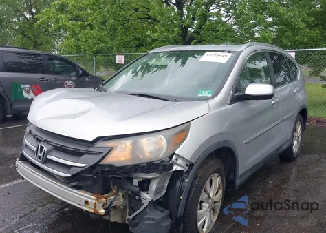 2013 Honda Cr-V Ex-L z USA, uszkodzony, nr VIN 2HKRM4H75DH610182